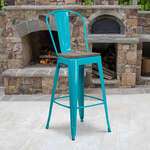 Flash Furniture , ET-3534-30-CB-WD-GG, Restaurant Barstools