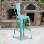 Flash Furniture , ET-3534-30-MINT-GG, Indoor Outdoor Barstools