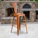 Flash Furniture , ET-3534-30-OR-GG, Indoor Outdoor Barstools