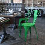 Flash Furniture , ET-3534-GN-GG, Indoor Outdoor Chairs