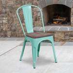 Flash Furniture , ET-3534-MINT-WD-GG, Restaurant Chairs