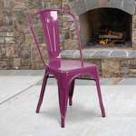 Flash Furniture , ET-3534-PUR-GG, Indoor Outdoor Chairs