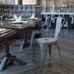 Flash Furniture , ET-3534-SIL-GG, Indoor Outdoor Chairs