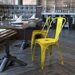 Flash Furniture , ET-3534-YL-GG, Indoor Outdoor Chairs