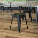 Flash Furniture , ET-BT3503-18-BLK-GG, Restaurant Barstools