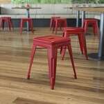 Flash Furniture , ET-BT3503-18-RED-GG, Restaurant Barstools