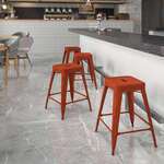 Flash Furniture , ET-BT3503-24-RD-GG, Indoor Outdoor Barstools