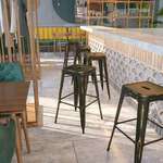 Flash Furniture , ET-BT3503-30-COP-GG, Indoor Outdoor Barstools