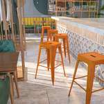 Flash Furniture , ET-BT3503-30-OR-GG, Indoor Outdoor Barstools