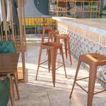 Flash Furniture , ET-BT3503-30-POC-GG, Indoor Outdoor Barstools