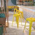 Flash Furniture , ET-BT3503-30-YL-GG, Indoor Outdoor Barstools