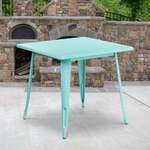 Flash Furniture , ET-CT002-1-MINT-GG, Indoor Outdoor Tables