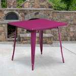 Flash Furniture , ET-CT002-1-PUR-GG, Indoor Outdoor Tables