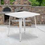Flash Furniture , ET-CT002-1-WH-GG, Indoor Outdoor Tables