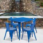 Flash Furniture , ET-CT002-4-70-BL-GG, Indoor Outdoor Sets
