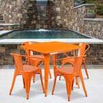 Flash Furniture , ET-CT002-4-70-OR-GG, Indoor Outdoor Sets