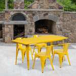 Flash Furniture , ET-CT005-4-70-YL-GG, Indoor Outdoor Sets