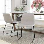 Flash Furniture , ET-ER18345-18-LG-BK-GG, Dining Chairs
