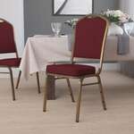 Flash Furniture , FD-C01-ALLGOLD-3169-GG, Banquet/Church Stack Chairs