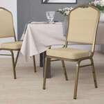 Flash Furniture , FD-C01-ALLGOLD-H20124E-GG, Banquet/Church Stack Chairs
