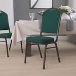 Flash Furniture , FD-C01-GOLDVEIN-GN-GG, Banquet/Church Stack Chairs