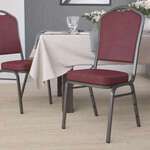 Flash Furniture , FD-C01-SILVERVEIN-BURG-VY-GG, Banquet/Church Stack Chairs