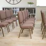Flash Furniture , FD-CH02185-GV-BNDOT-GG, Banquet/Church Stack Chairs