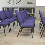 Flash Furniture , FD-CH02185-GV-ROY-GG, Banquet/Church Stack Chairs