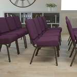 Flash Furniture , FD-CH0221-4-GV-005-GG, Banquet/Church Stack Chairs