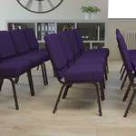 Flash Furniture , FD-CH0221-4-GV-ROY-GG, Banquet/Church Stack Chairs