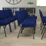 Flash Furniture , FD-CH0221-4-SV-NB24-GG, Banquet/Church Stack Chairs