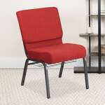Flash Furniture , FD-CH0221-4-SV-RED-BAS-GG, Banquet/Church Stack Chairs