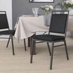 Flash Furniture , FD-LUX-SIL-BK-V-GG, Banquet/Church Stack Chairs