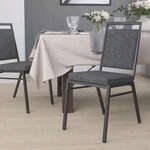 Flash Furniture , FD-LUX-SIL-DKGY-GG, Banquet/Church Stack Chairs