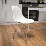 Flash Furniture , FH-130-CPP1-WH-GG, Accent Chairs - Nonupholstered