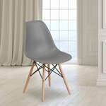 Flash Furniture , FH-130-DPP-GY-GG, Accent Chairs - Nonupholstered