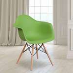 Flash Furniture , FH-132-DPP-GN-GG, Accent Chairs - Nonupholstered