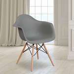 Flash Furniture , FH-132-DPP-GY-GG, Accent Chairs - Nonupholstered