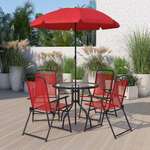 Flash Furniture , GM-202012-RD-GG, Patio Sets