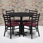 Flash Furniture , HDBF1005-GG, Restaurant Furniture Table & Chair Sets