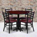 Flash Furniture , HDBF1006-GG, Restaurant Furniture Table & Chair Sets