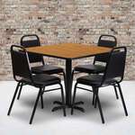 Flash Furniture , HDBF1011-GG, Restaurant Furniture Table & Chair Sets