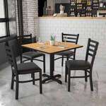 Flash Furniture , HDBF1015-GG, Restaurant Furniture Table & Chair Sets