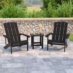 Flash Furniture , JJ-C14501-2-T14001-BK-GG, Patio Sets