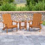 Flash Furniture , JJ-C14501-2-T14001-TEAK-GG, Patio Sets