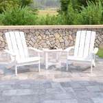 Flash Furniture , JJ-C14501-2-T14001-WH-GG, Patio Sets