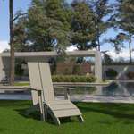 Flash Furniture , JJ-C14509-14309-GY-GG, Patio Chair and Ottoman Sets