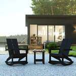 Flash Furniture , JJ-C14709-2-T14001-BK-GG, Patio Sets
