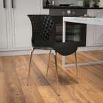 Flash Furniture , LF-7-07C-BLK-GG, Accent Chairs - Nonupholstered