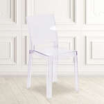 Flash Furniture , OW-SQUAREBACK-18-GG, Accent Chairs - Nonupholstered